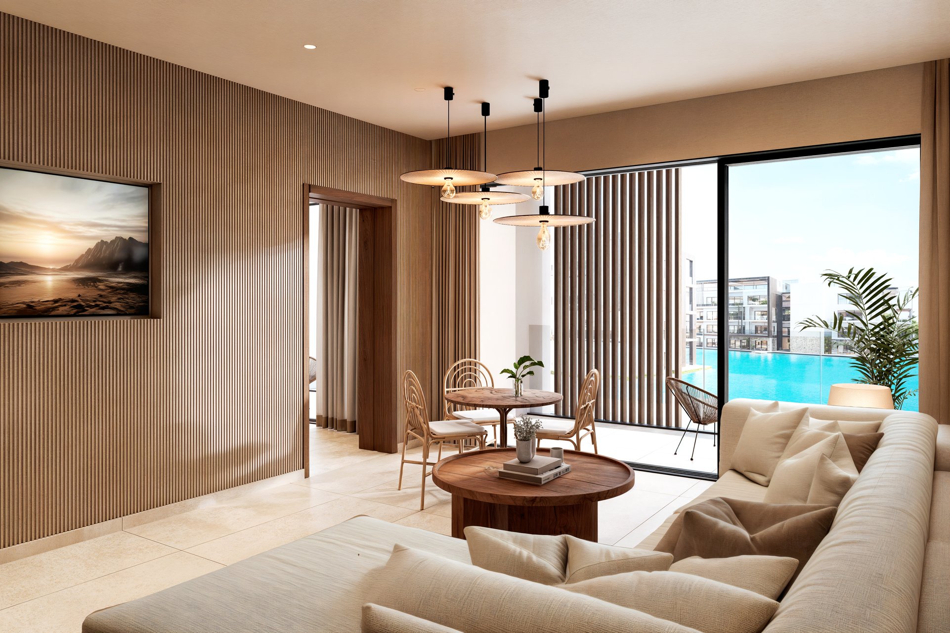 Oceana Master Suite render