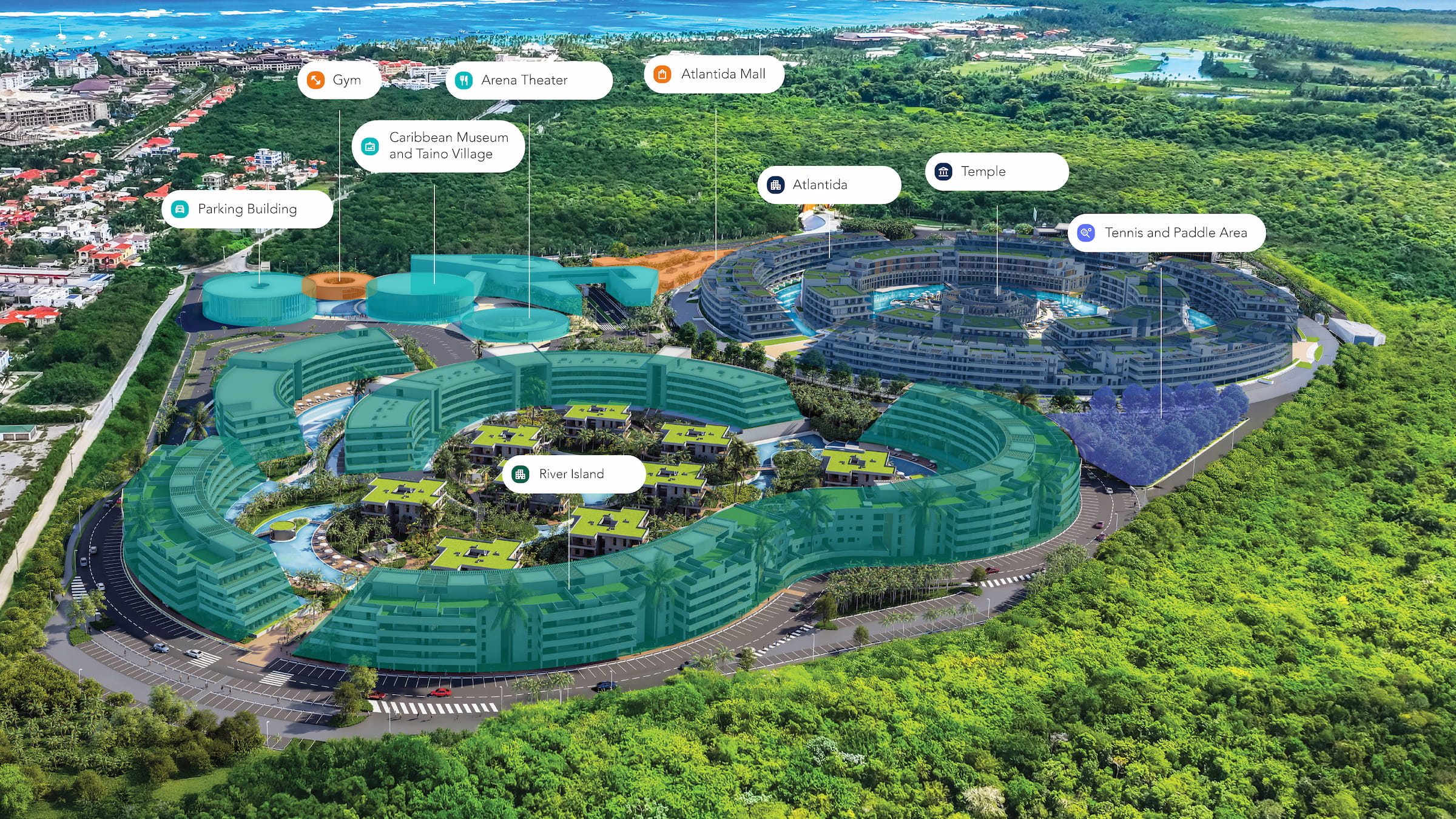 Gran Atlántida Masterplan & Sport Zone