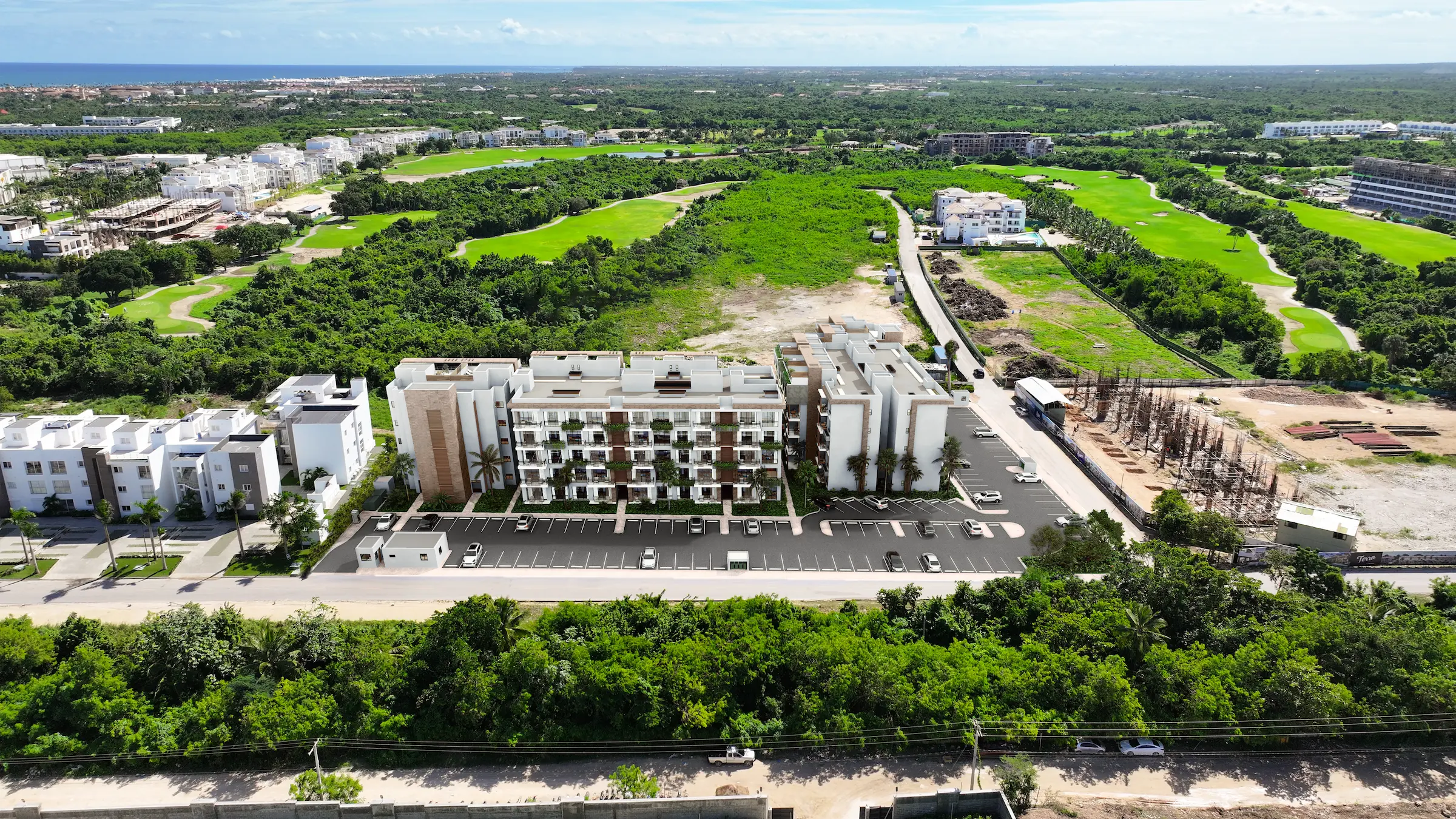 Riviera Bay angled view