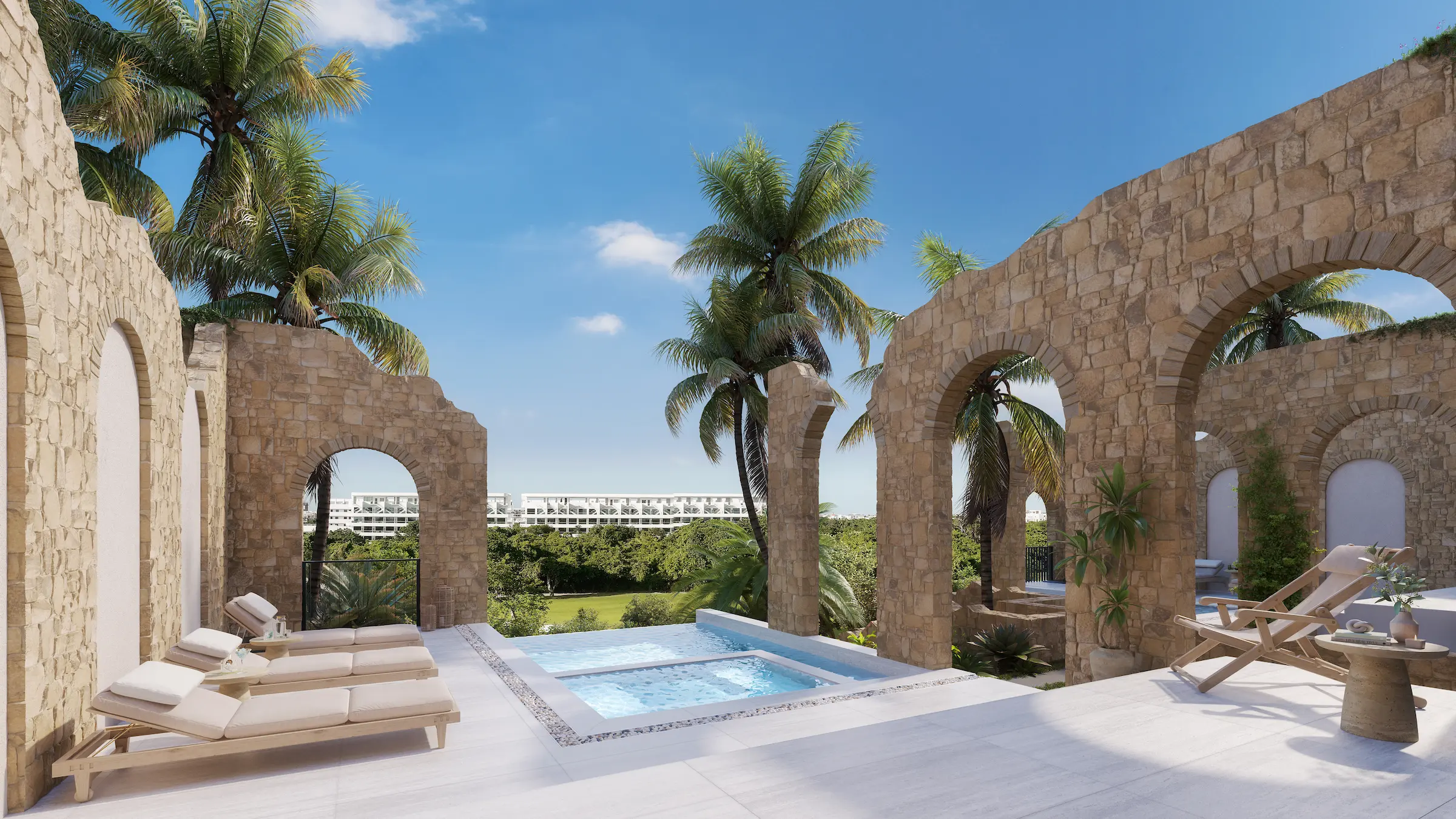 Villas Poseidonia exterior