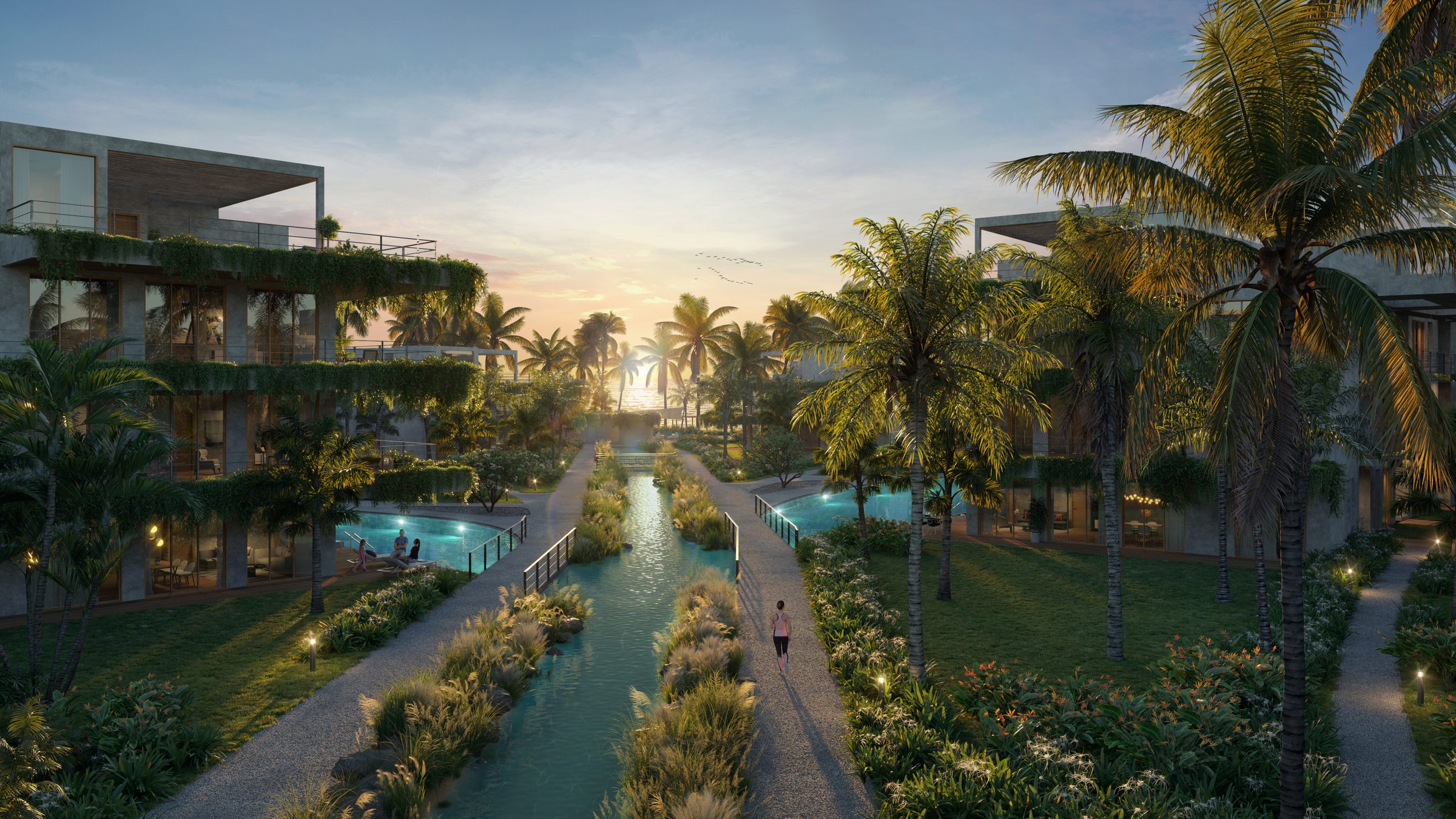 Silver Beach beach and pool