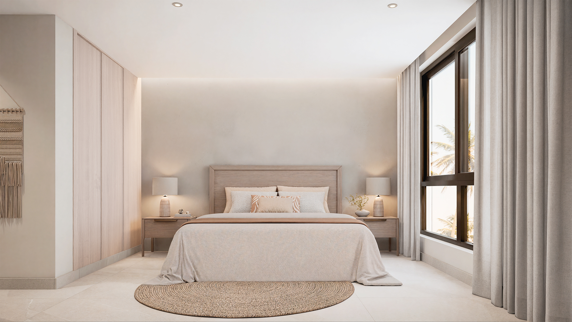 The Reef master bedroom